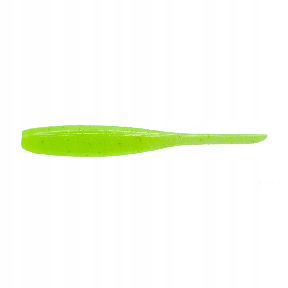 Keitech Shad Impact 3'' 7,5cm 2g 026S Clear Chartreuse Glow