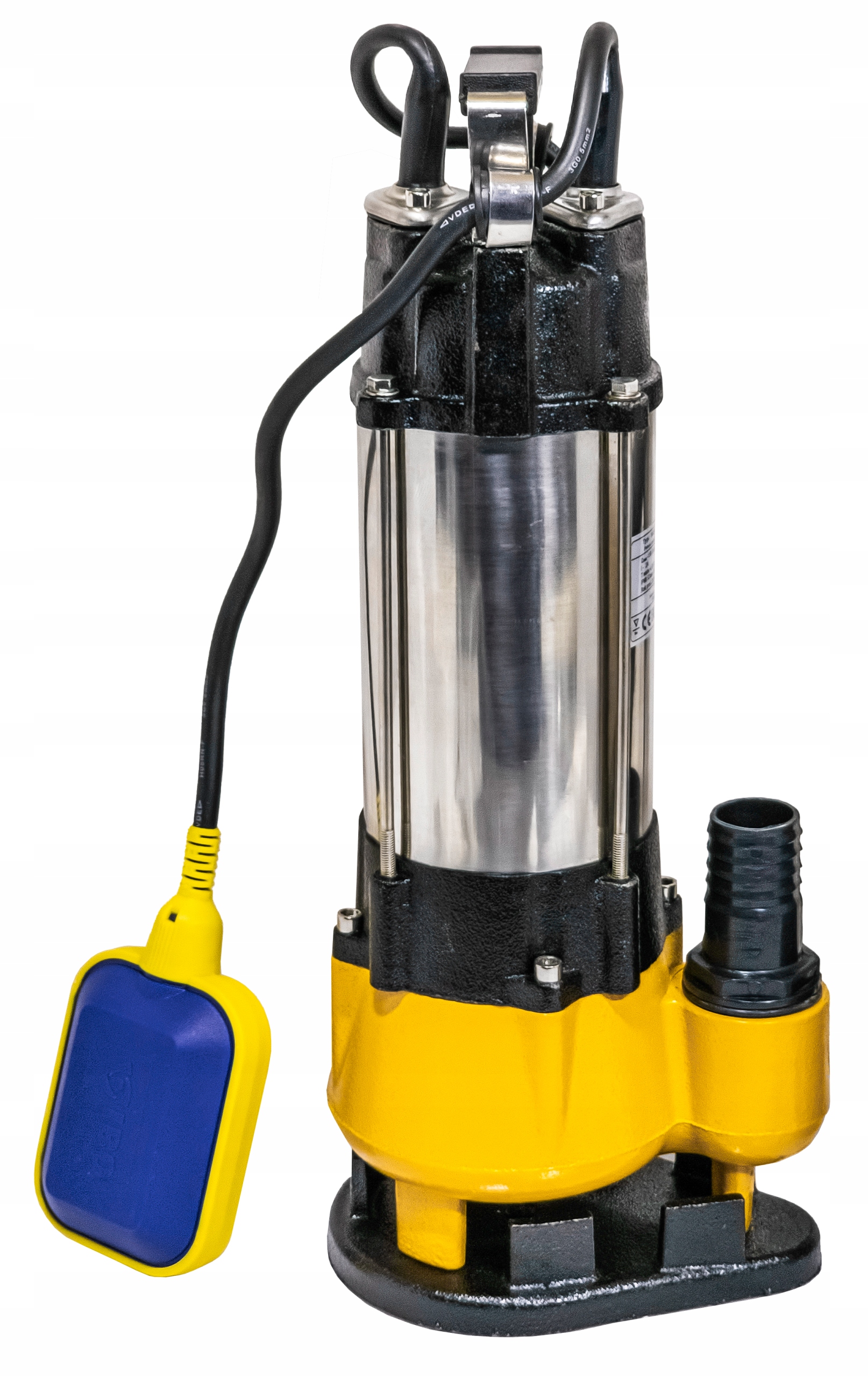 POMPA ZATAPIALNA DO WODY BRUDNEJ CZYSTEJ ŚCIEKÓW WQF 180 230V Z PŁYWAKIEM Producent IBO