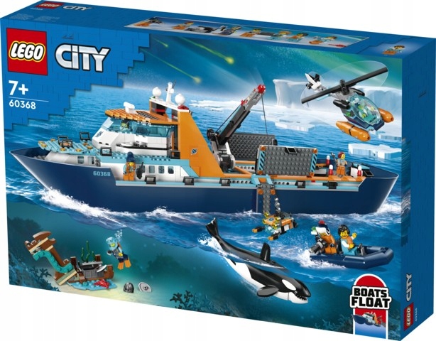 LEGO - CITY - ŁÓDŹ BADACZA ARKTYKI - 60368
