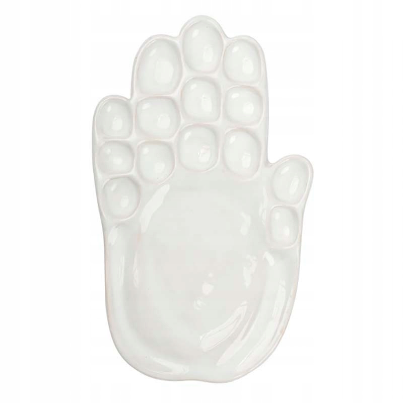 Paleta porcelánová Kajolika Dlaň, 10 x 17 cm