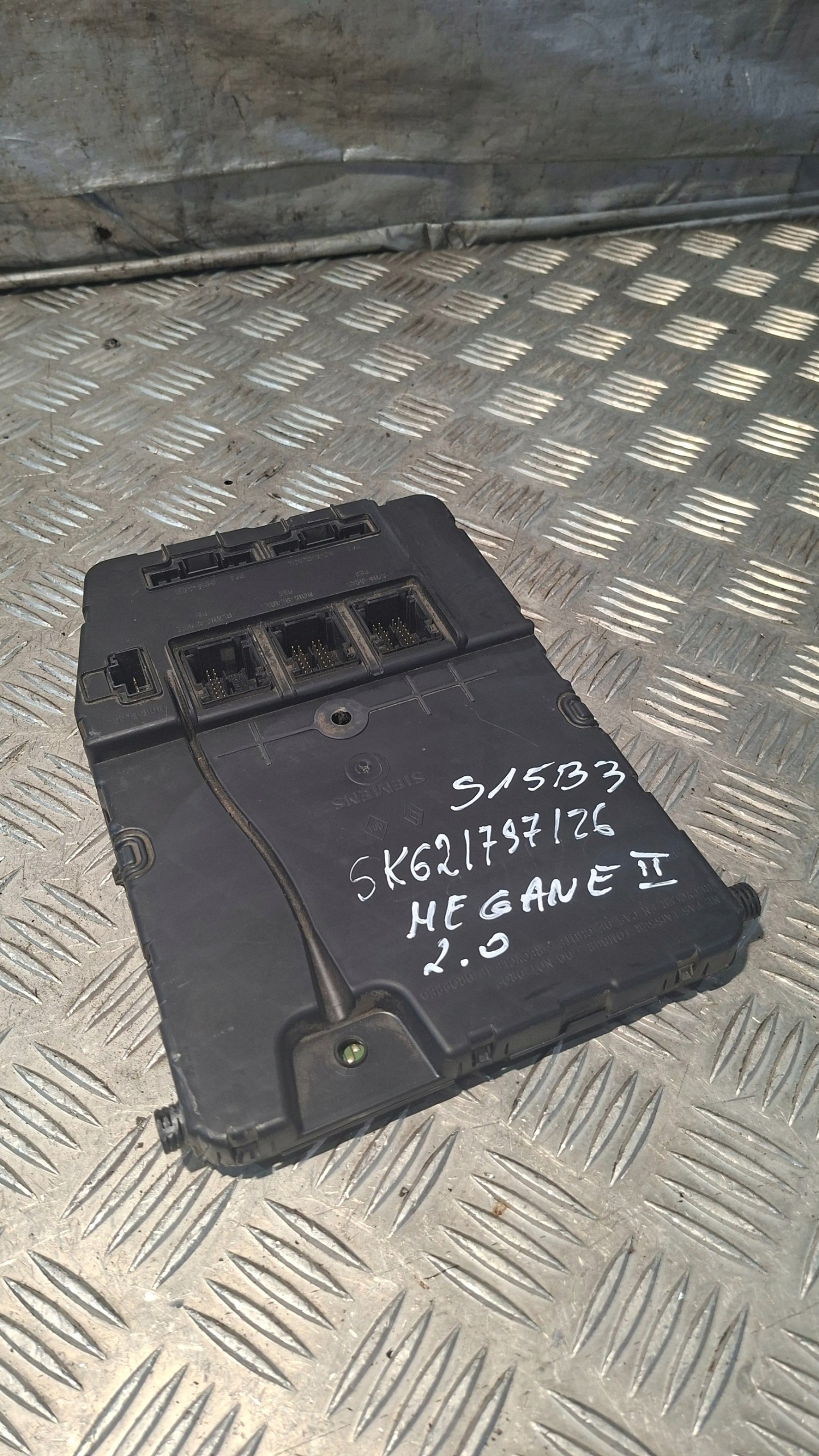 comfort control unit RENAULT MEGANE II 2.0