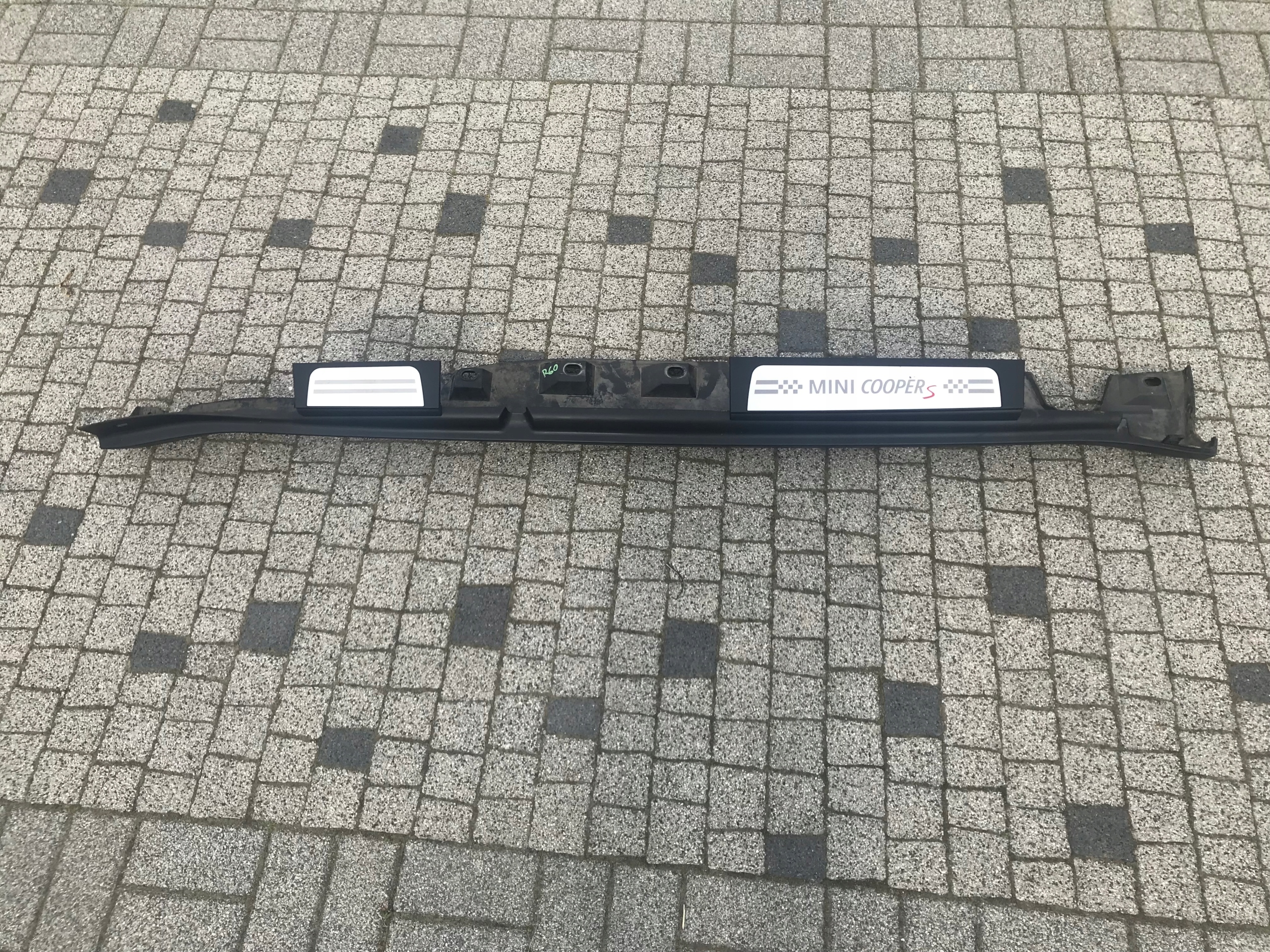 moulding threshold right MINI COOPER S R60 9801888
