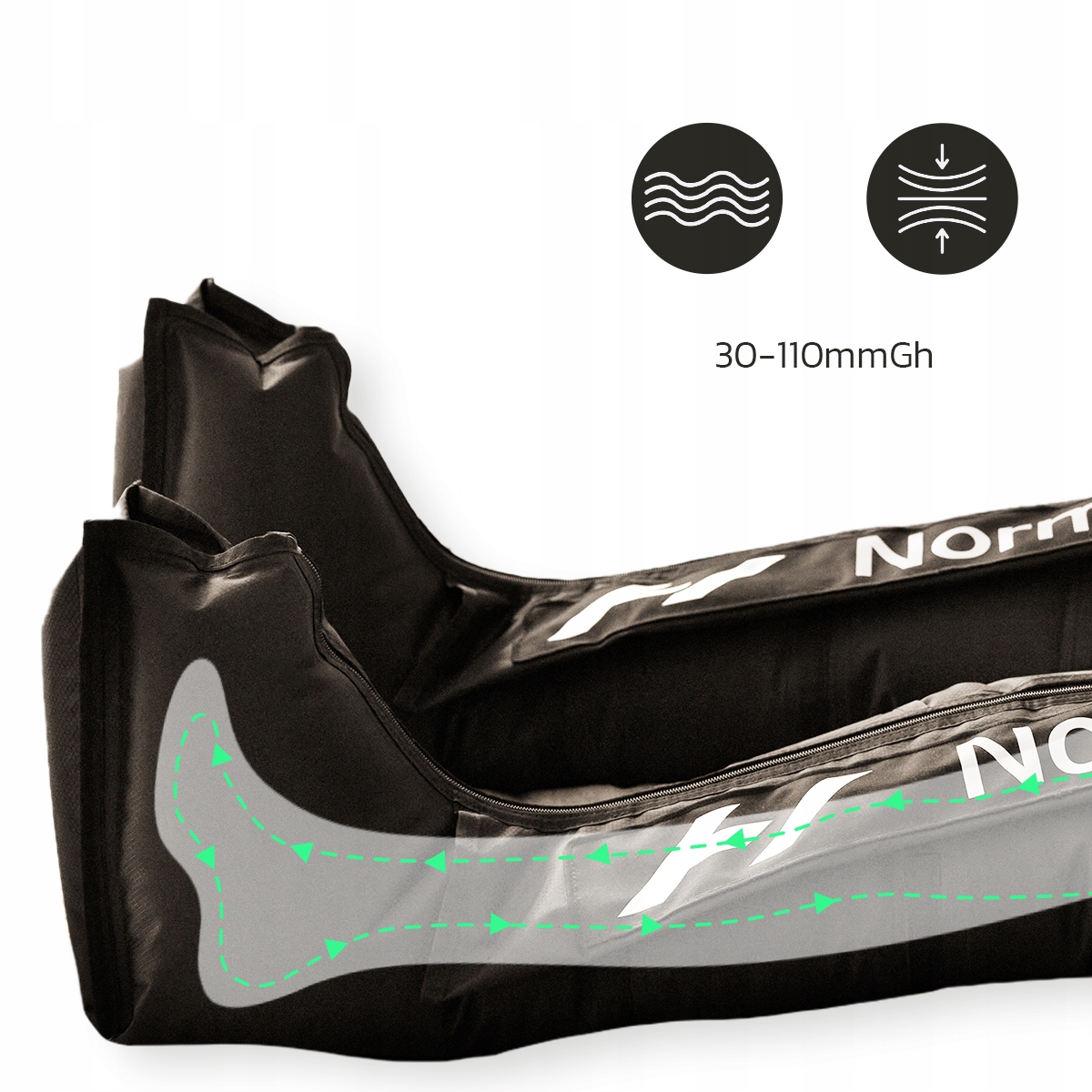 Масажер для системи регенерації ніг Normatec 3 бренду Hyperice