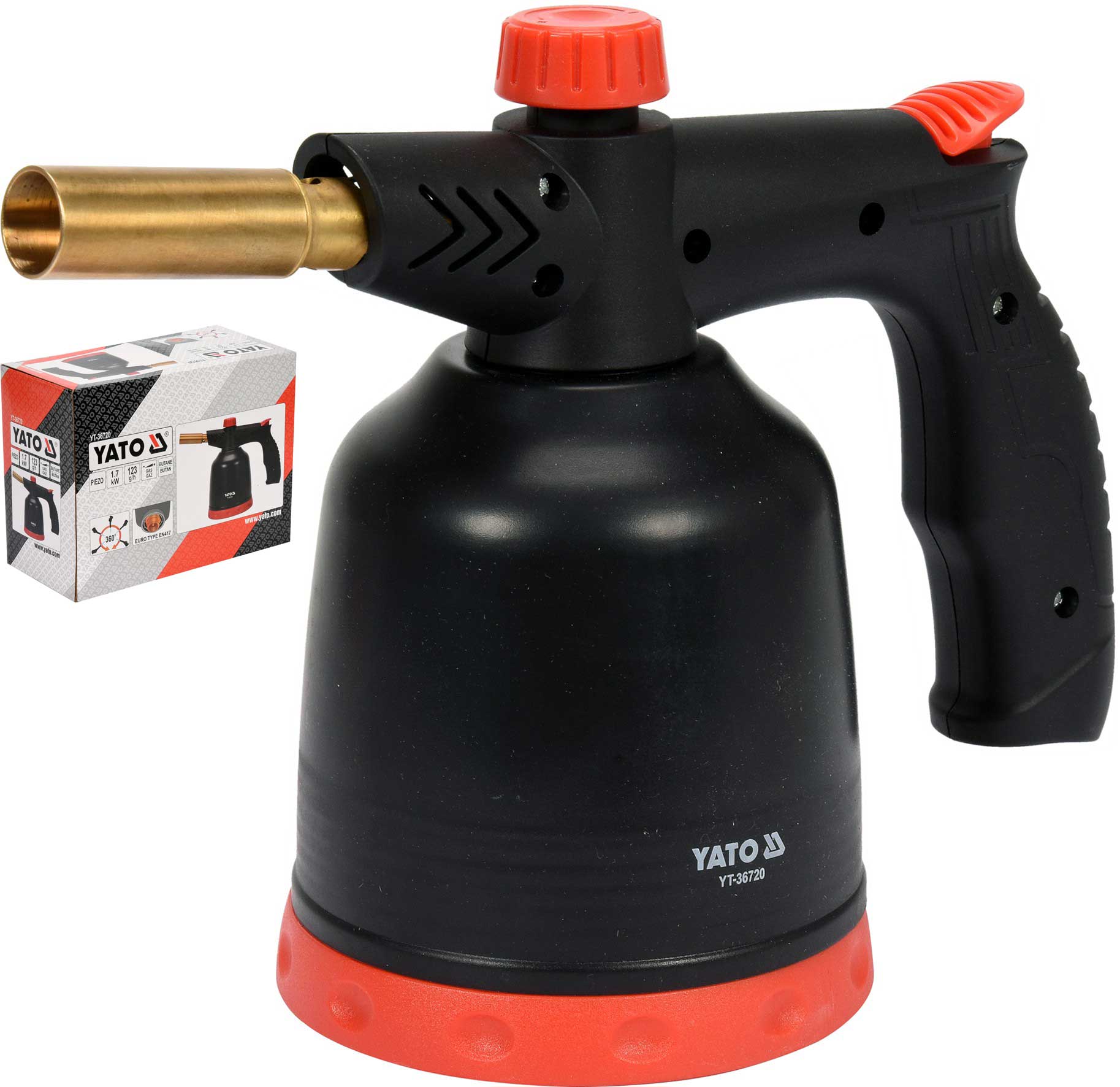 

Palnik gazowy lampa lutownicza lutlampa Piezo