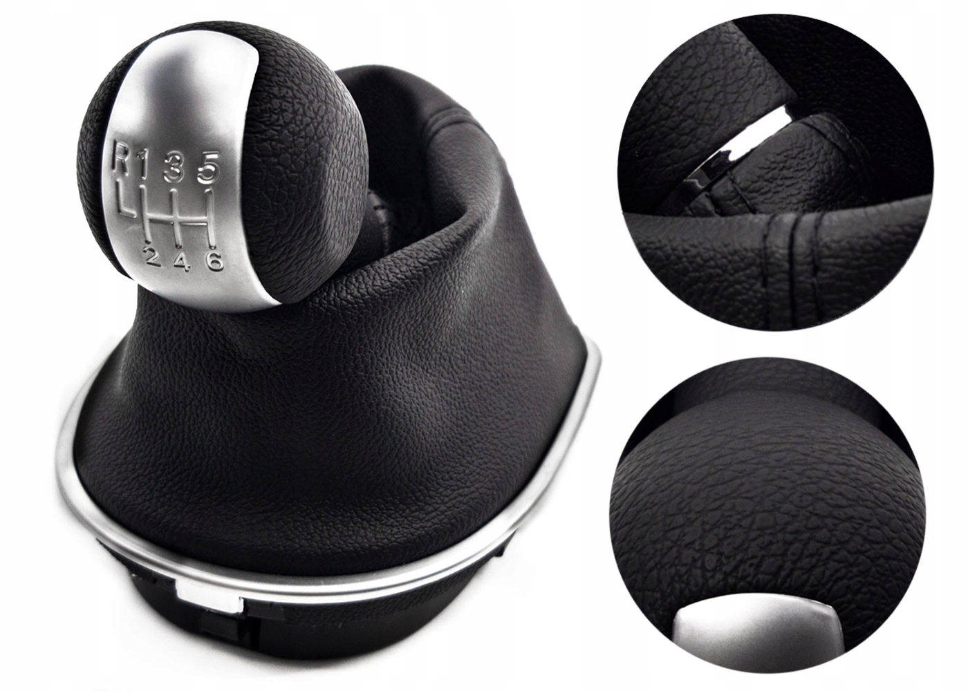 6 - Ручка переключения передач сильфон Seat Leon 2 1p1 2005-2012