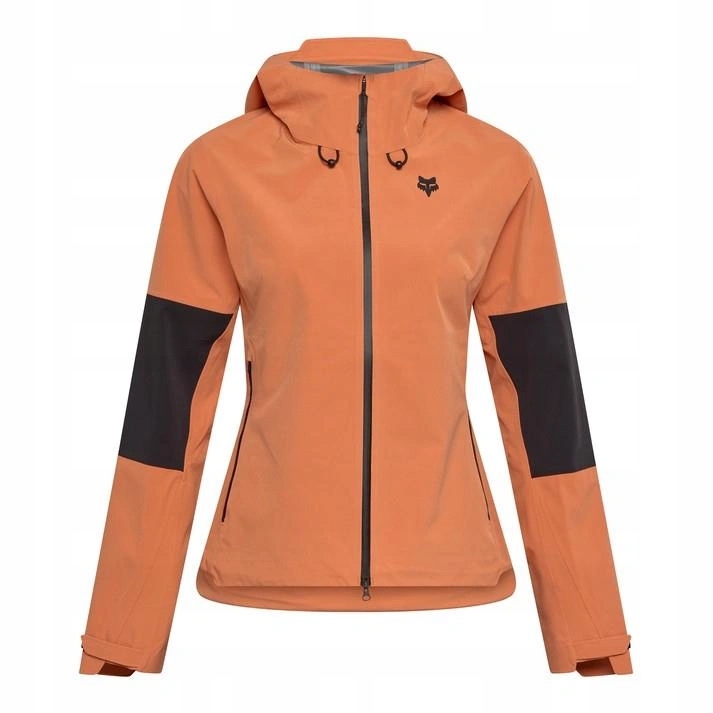 Dámska cyklistická bunda Fox Lady Defend 3L Water Coral oranžová