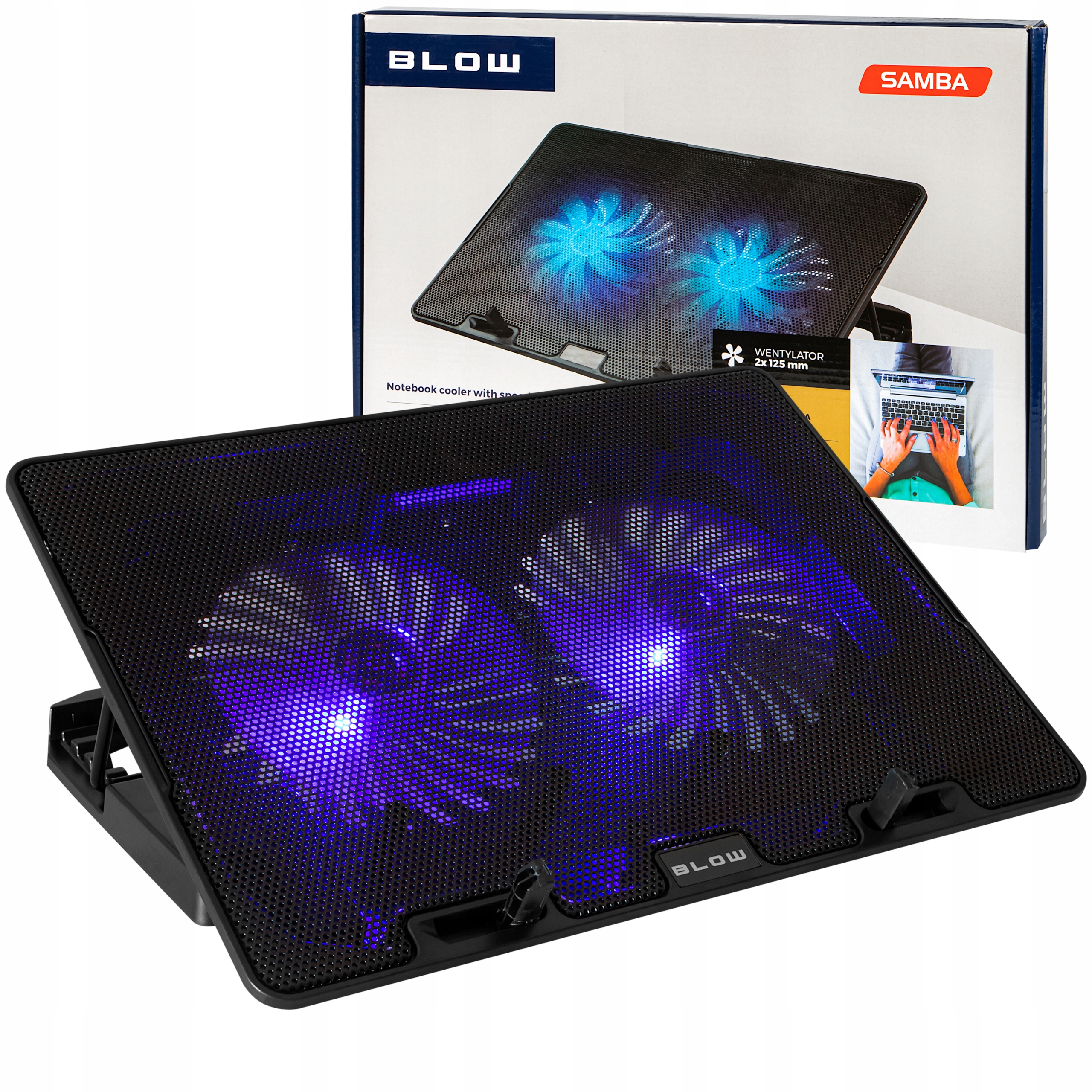 

Podstawka Podkładka Chłodząca Pod Laptopa 12-17''