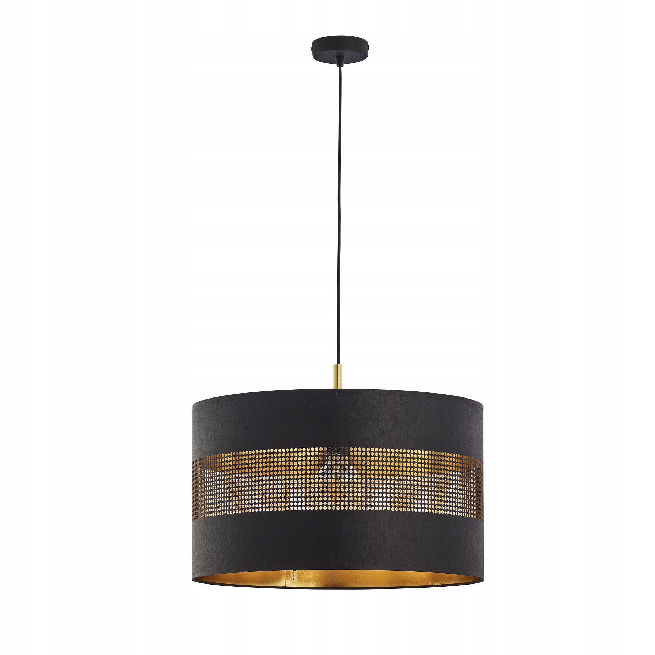 

+Gratis. Lampa wisząca Tk Tago czarny,złota