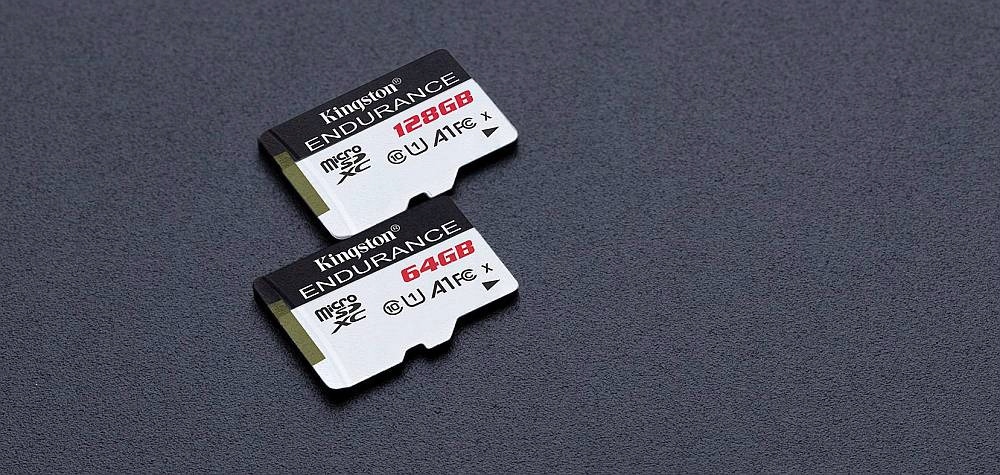 Kingston 128GB microSDXC Endurance 95R/45W C10 A1 UHS-I Card Only — 9