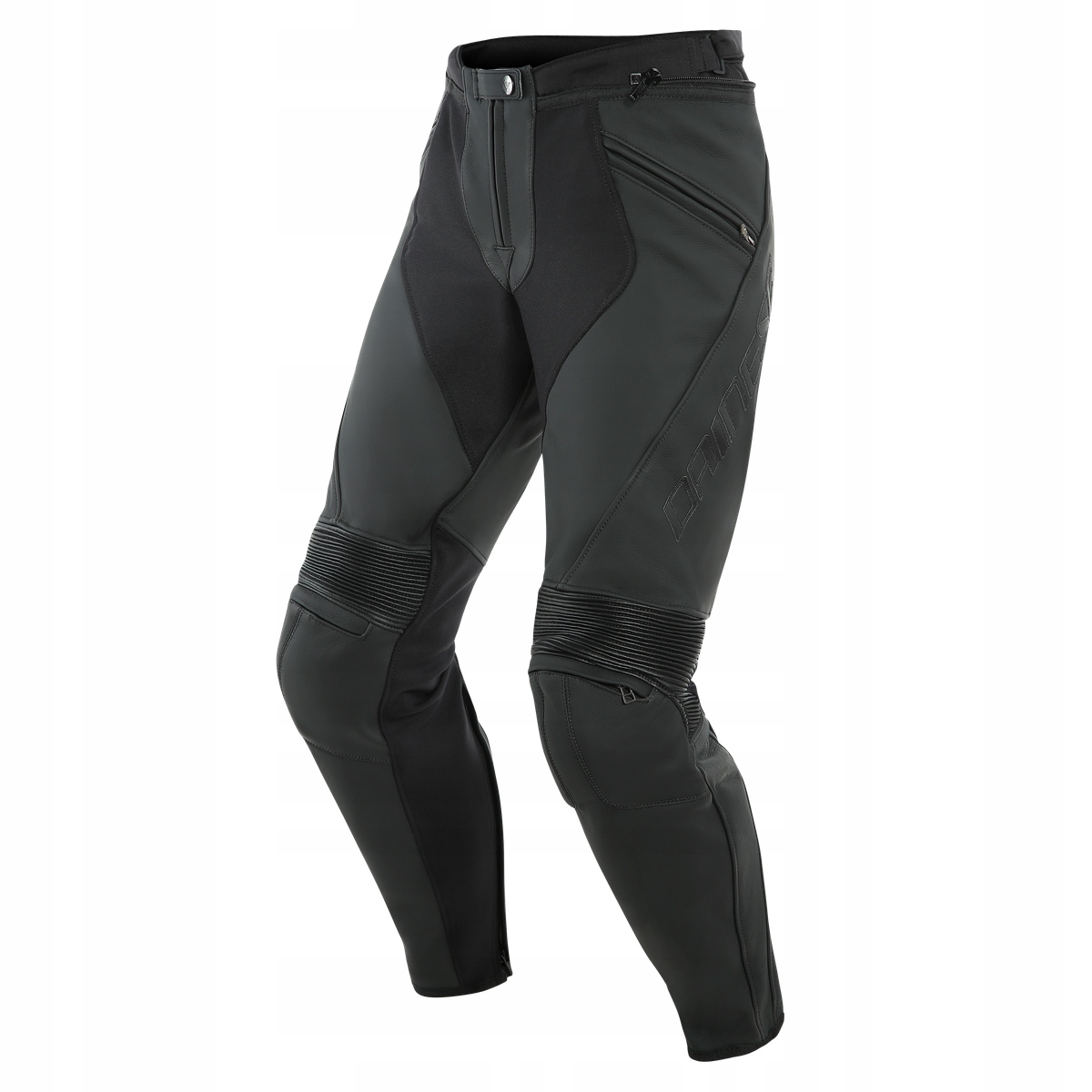 Dainese Pony 3 Black Kožené motocyklové nohavice