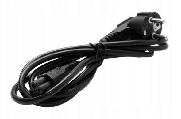 

Kabel Zasilający 1,5m 230V koniczynka do ładowarek