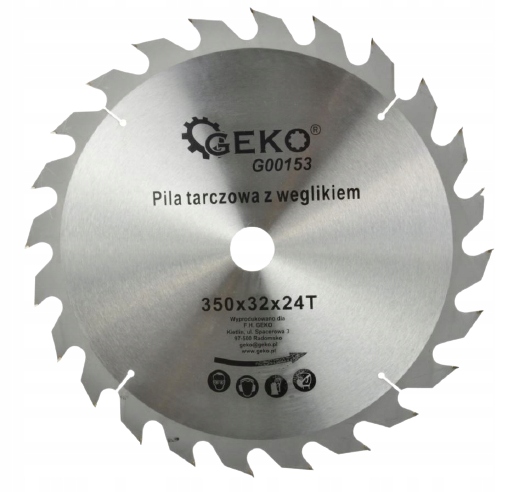 Tarcza do piły stołowej krajzegi do drewna 350x32