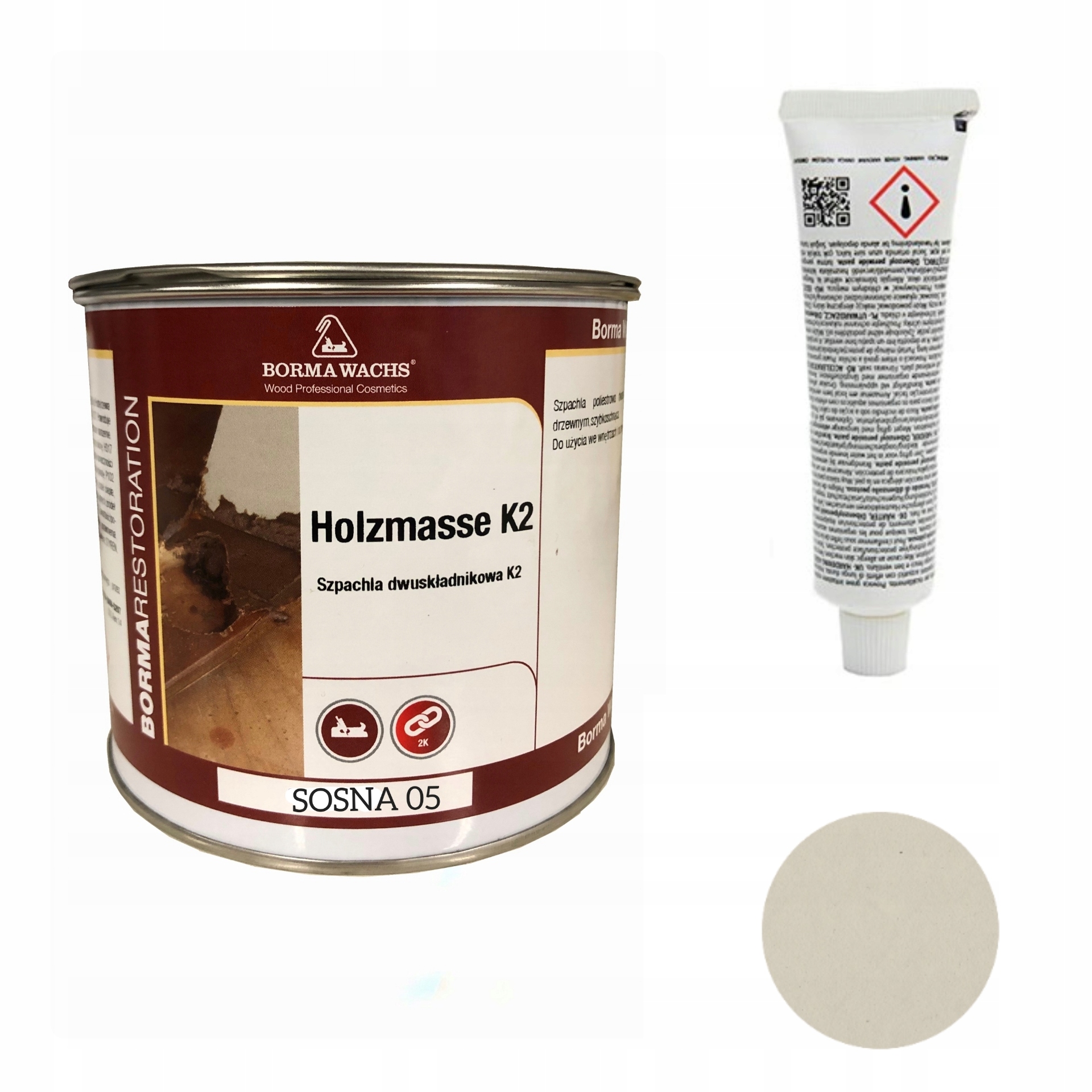 

Szpachla Do Drewna/Holzmasse K2 /750ml/SOSNA
