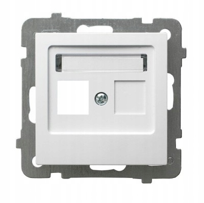 OBUDOWA GNIAZDA KEYSTONE x1 Ospel AS GPK-1G/P/00