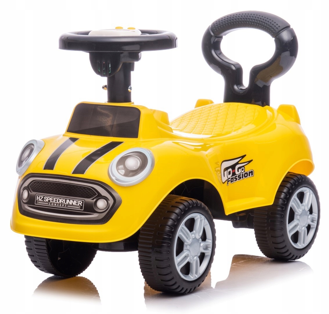 Sun baby Jeździk pchacz chodzik Go Go Fassion żółty
