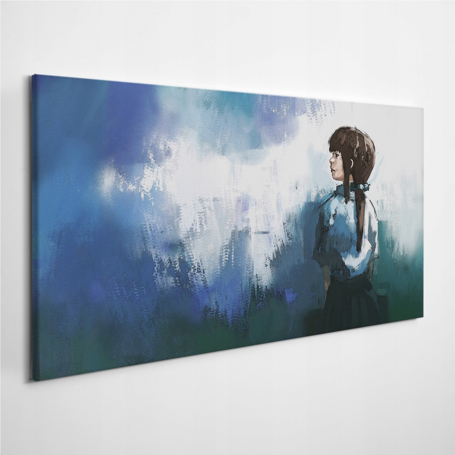

Fotoobraz na płótnie Akwarele Dziewczyna 100x50 cm