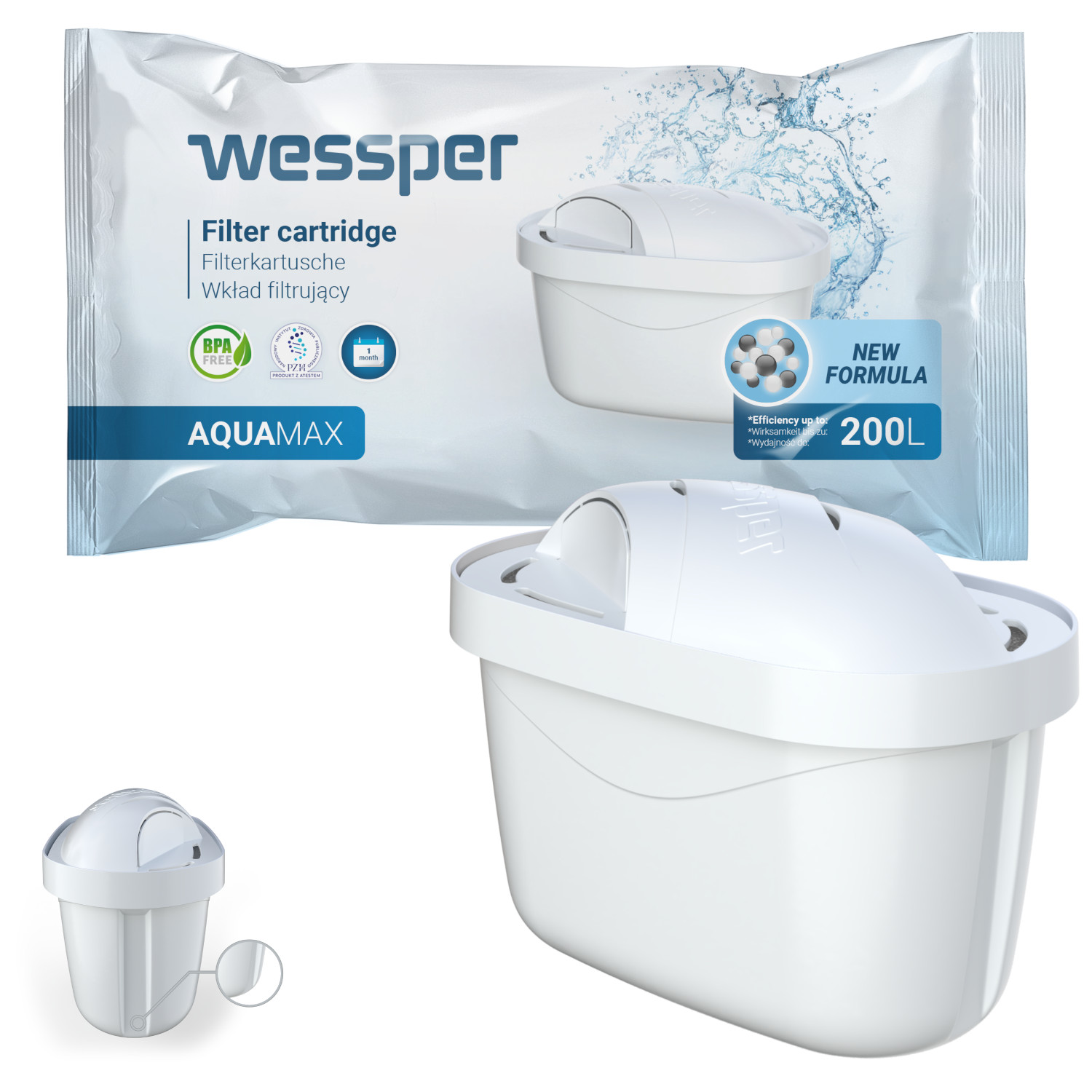 

Wessper Filtr filtrujący do Bwt Anna Owal 1x