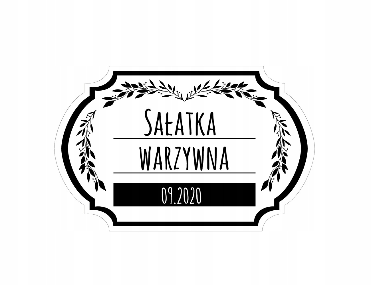 

Naklejki etykiety na słoiki na zaprawy + pisak