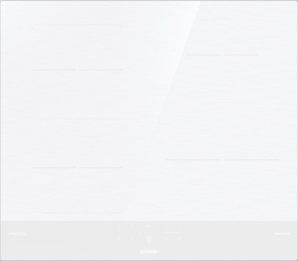 Płyta indukcyjna Gorenje GI6421SYW Simplicity biała Bridge Booster Timer
