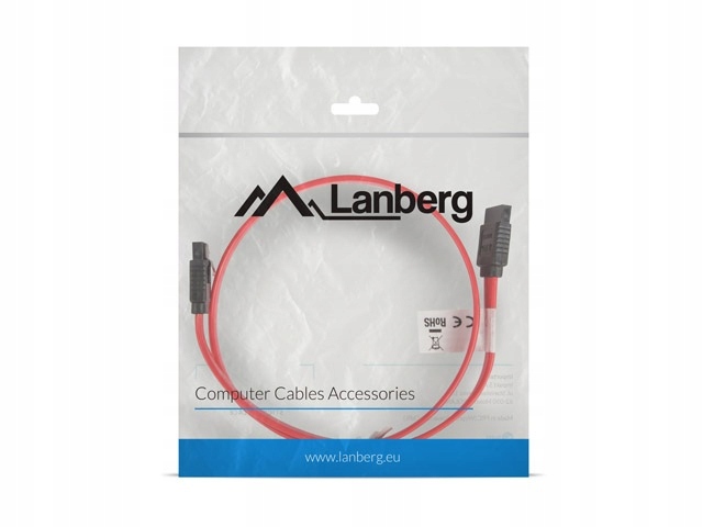 LANBERG KABEL SATA III 6GB/S 50CM Z ZATRZASKAMI Długość kabla 0.5 m