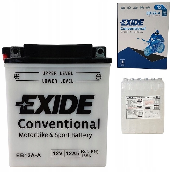 

Akumulator Exide EB12A-A/YB12A-A 12V 12Ah 165A