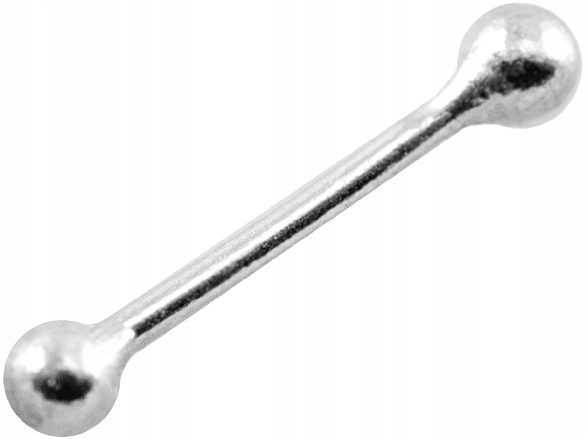 

Kolczyk do nosa kulka 1,0 mm nos srebro 0,925