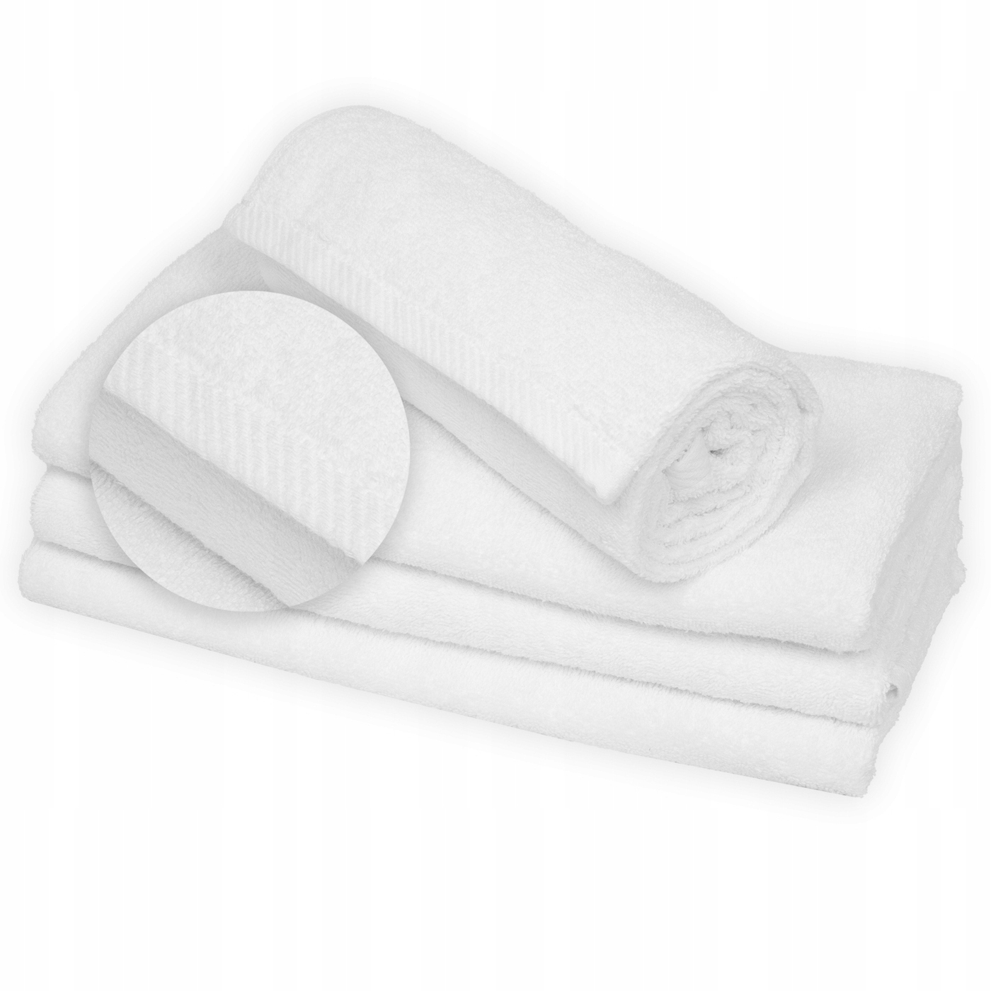 

Ręcznik Hotelowy Biały 50x100 400G