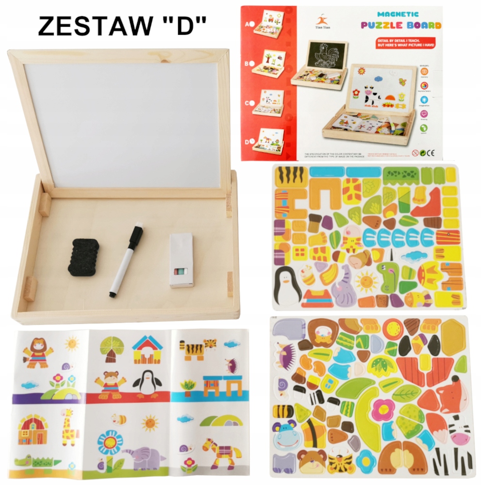 

Edukacyjna duża wielofunkcyjna tablica magnetyczna