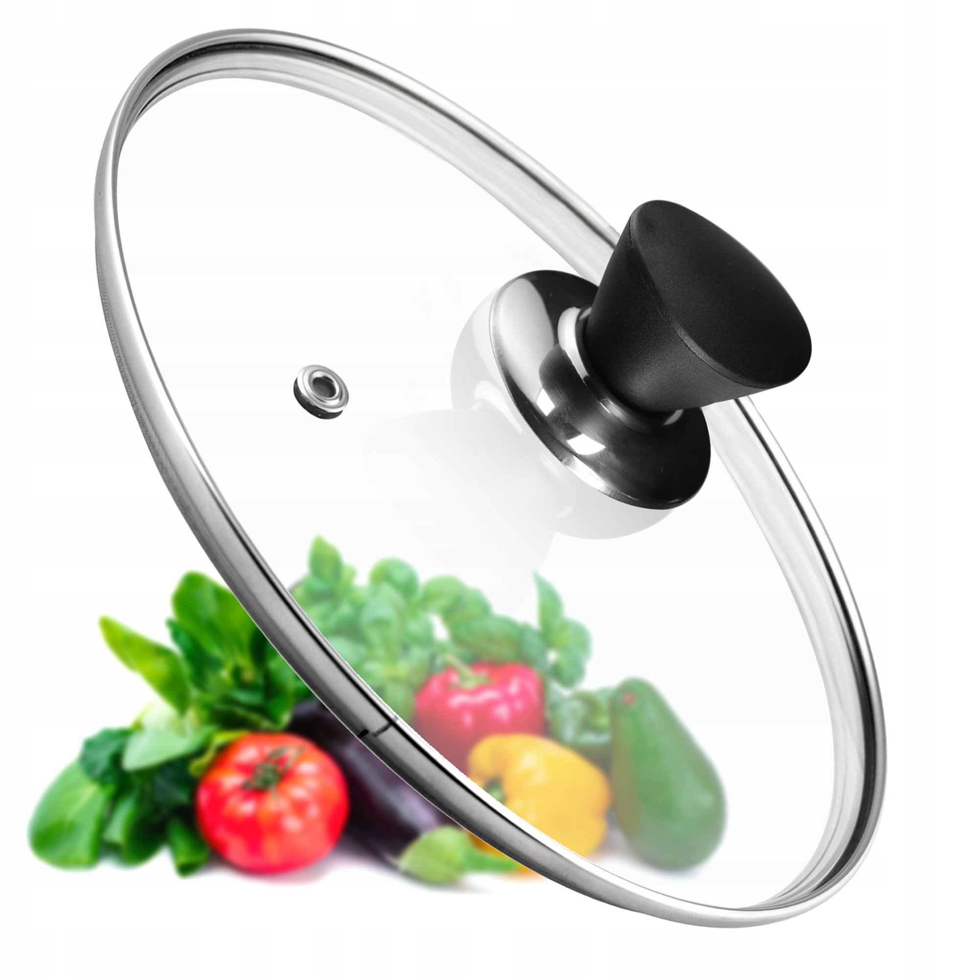 

Kadax Pokrywka 28cm Szklana Pokrywa Patelni Garnka