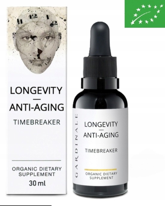 LONGEVITY ANTI-AGING. DŁUGOWIECZNOŚĆ EKOLOGICZNY EKSTRAKT ROŚLINNY