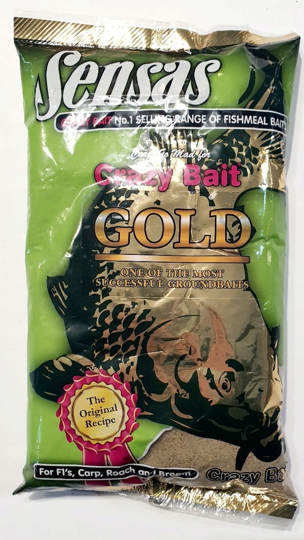 ZANĘTA SENSAS CRAZY BAIT GOLD 1kg (karpie) [25232]