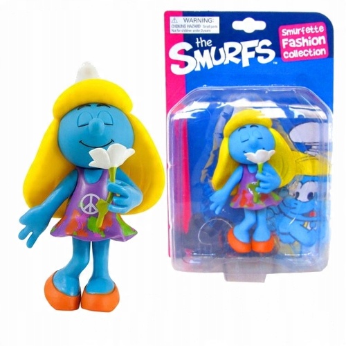 

Smerfetka kwiatek Figurka smerf dziewczynka Smerfy