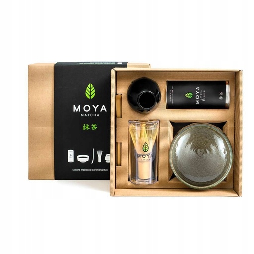 Levně Luxusní ceremoniální matcha sada Moya Matcha a šálek Shizen