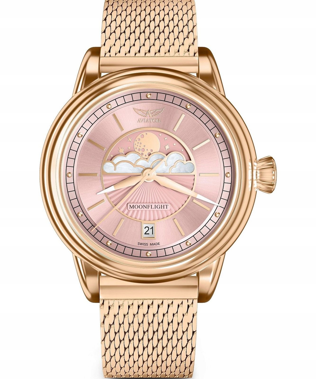 Dámské hodinky Aviator Douglas Moonflight Limited Edition