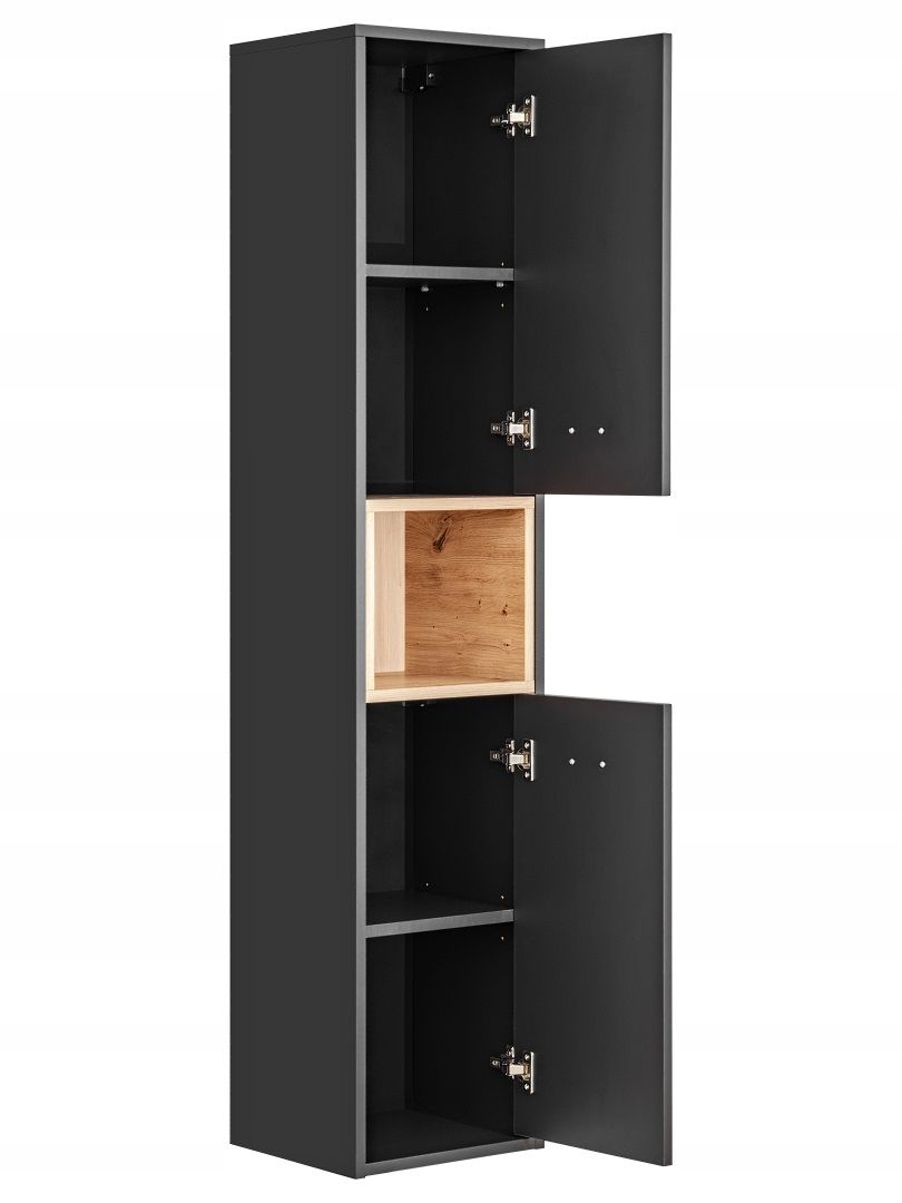 ZESTAW MEBLI ŁAZIENKOWYCH BORNEO COSMOS 120 CM Kolor frontów szary