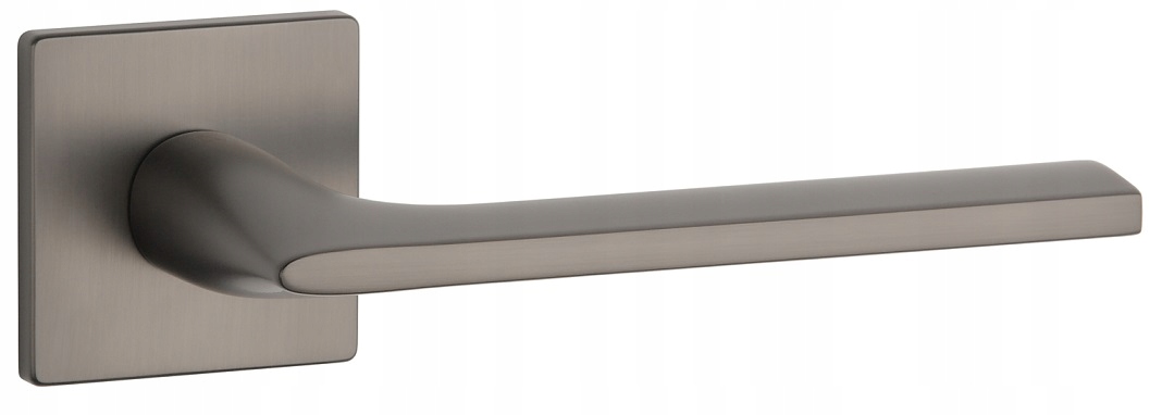 Kľučka Salvia štvorcová rozeta Slim 5 mm grafitová Aprile