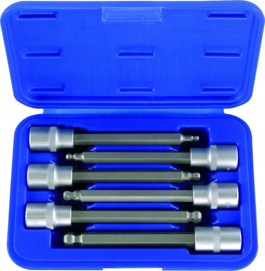 Nasadki imbus z kulką 5-12 mm, 1/2", 6 szt.