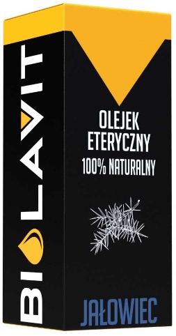 OLEJEK ETERYCZNY JAŁOWIEC WZMACNIAJĄCY 10 ml Marka Biolavit