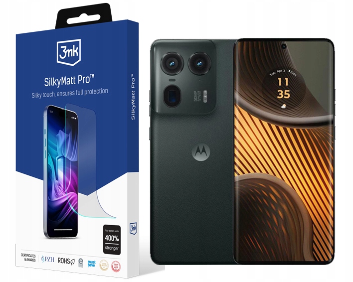 Matná Fólie Silky Matt Pro 3MK pro Motorola Edge 50 Ultra