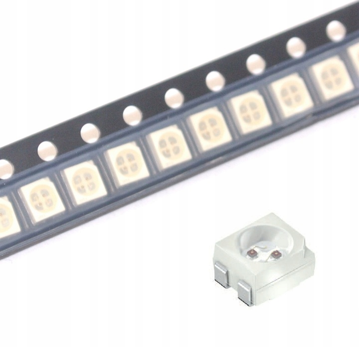 

Dioda Led Smd czerwona/zielona 90-140mcd PLCC-4