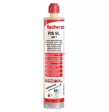 

Kotwa chemiczna Fischer Fis VL 300 T 12 szt 540983
