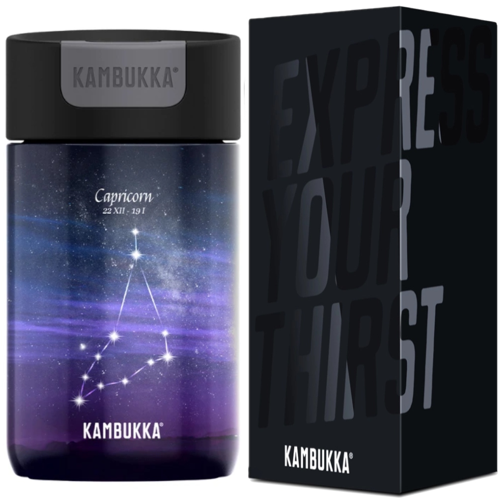 Kubek termiczny 300ml na kawę, herbatę Kambukka Olympus Zodiak Koziorożec