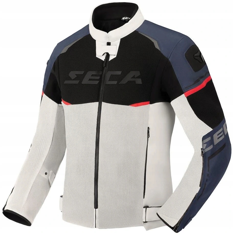 Seca Airflow III Grey Navy Motocyklová Textilná Bunda 3XL