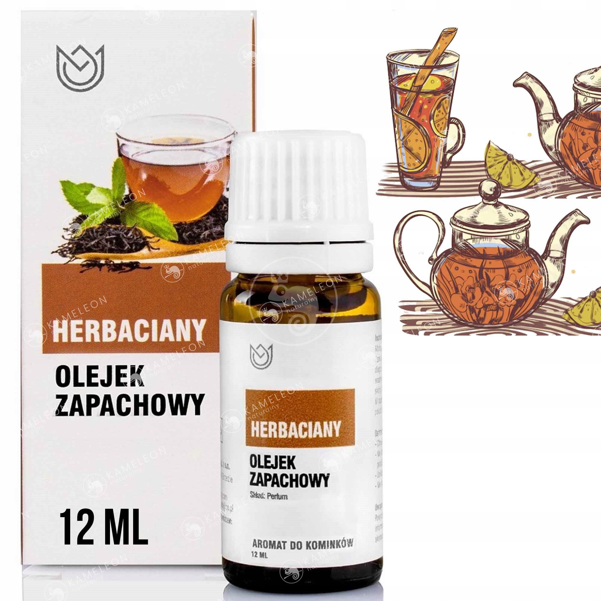 

Olejek Zapachowy eteryczny Herbaciany herbata 12ml