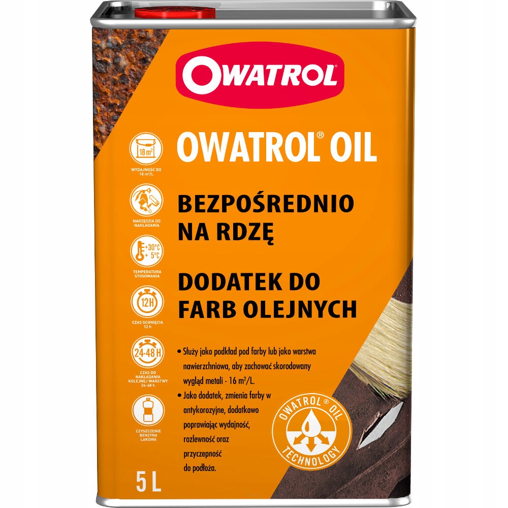 Owatrol Rustol Oil Inhibitor koroze, protikorozní činidlo 5L
