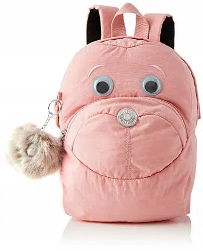 Kipling Batoh Faster Růžový Pohodlný a stylový batoh pro děti