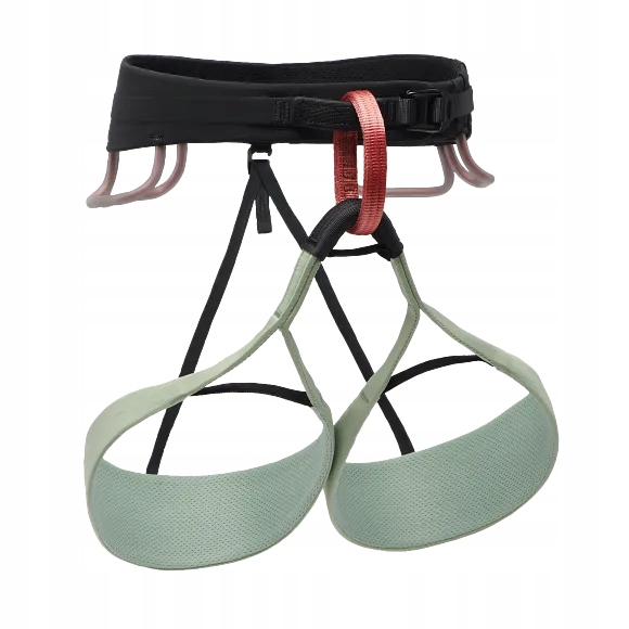 Uprząż wspinaczkowa damska Black Diamond Solution Harness Desert Sage