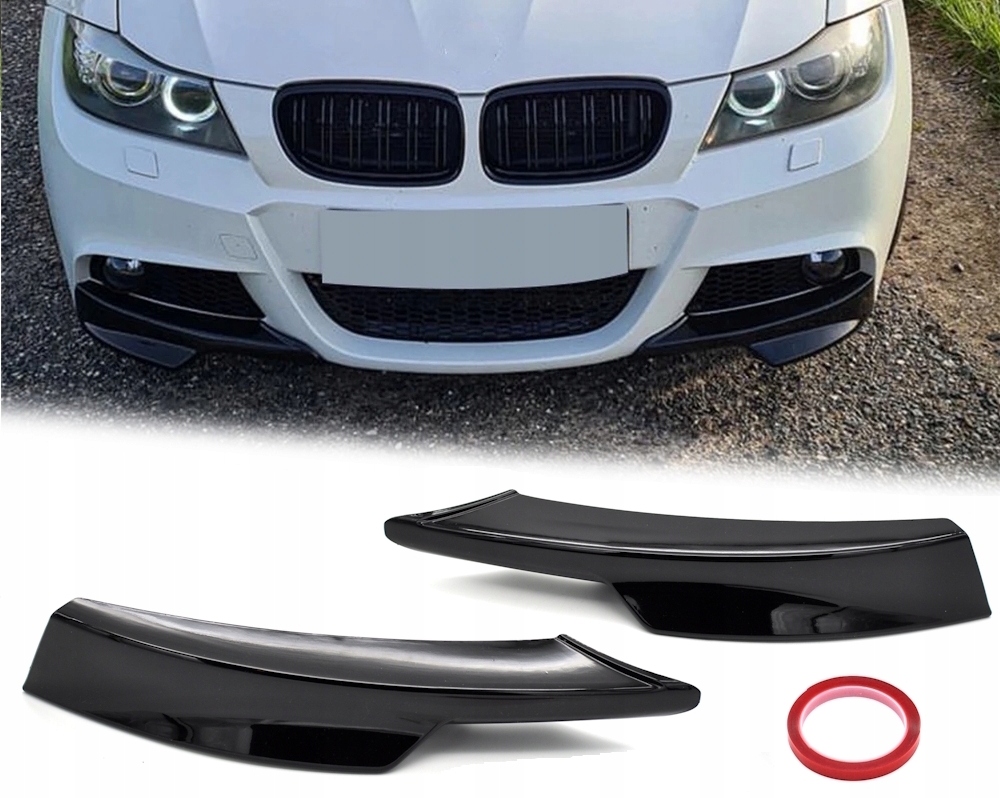 Flapsy krytka pod nárazník spliter Bmw E90 LCI 2008-2011 spoiler M sada