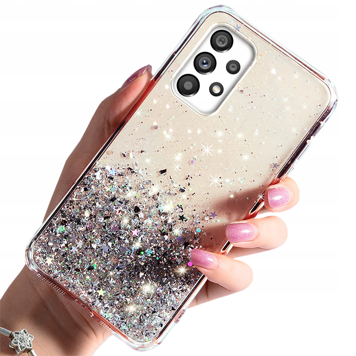 

Etui do Samsung Galaxy A53 5G Case Brokat Szkło