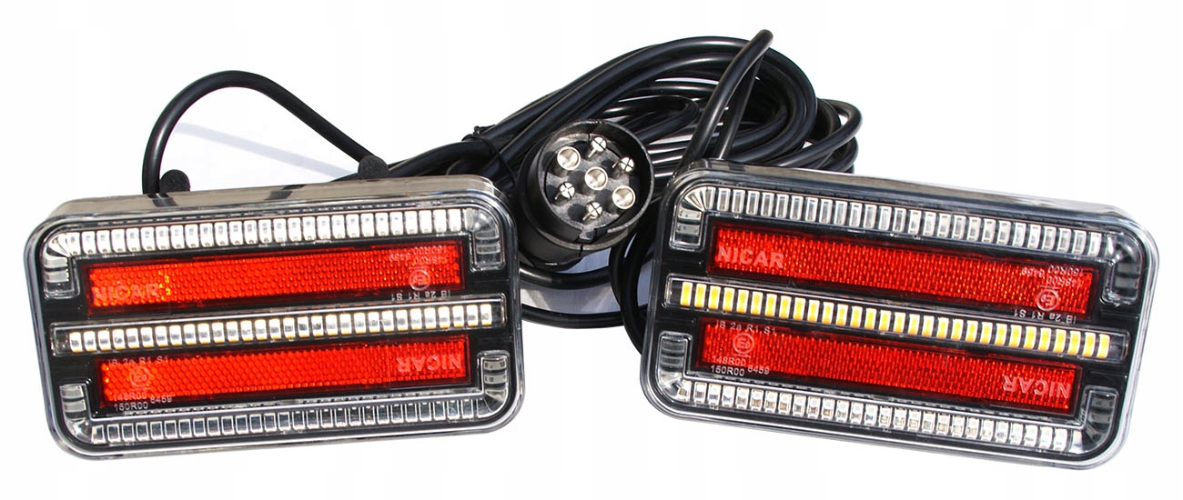 

lampy tylne Leda 12/24V 7.5m Przyczepki Przyczepy
